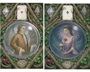 The Man and the Woman from The Enchanted Lenormand