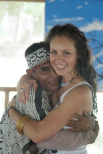 Madam Kali with one of her favourite Peruvian Shamans!