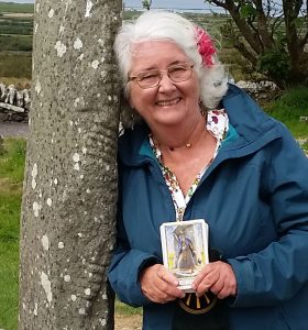 Tarot reader and teacher Linda Marson