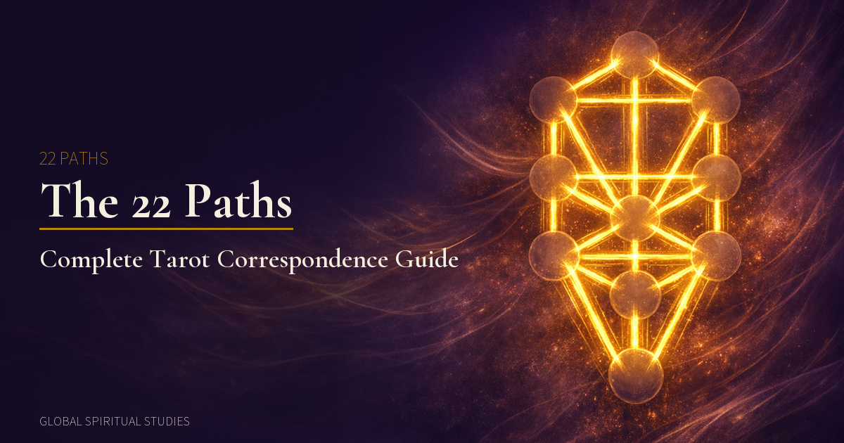 Tarot & the 22 Paths of the Kabbalah Tree (Free PDF)