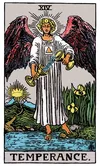 Rws tarot 14 temperance